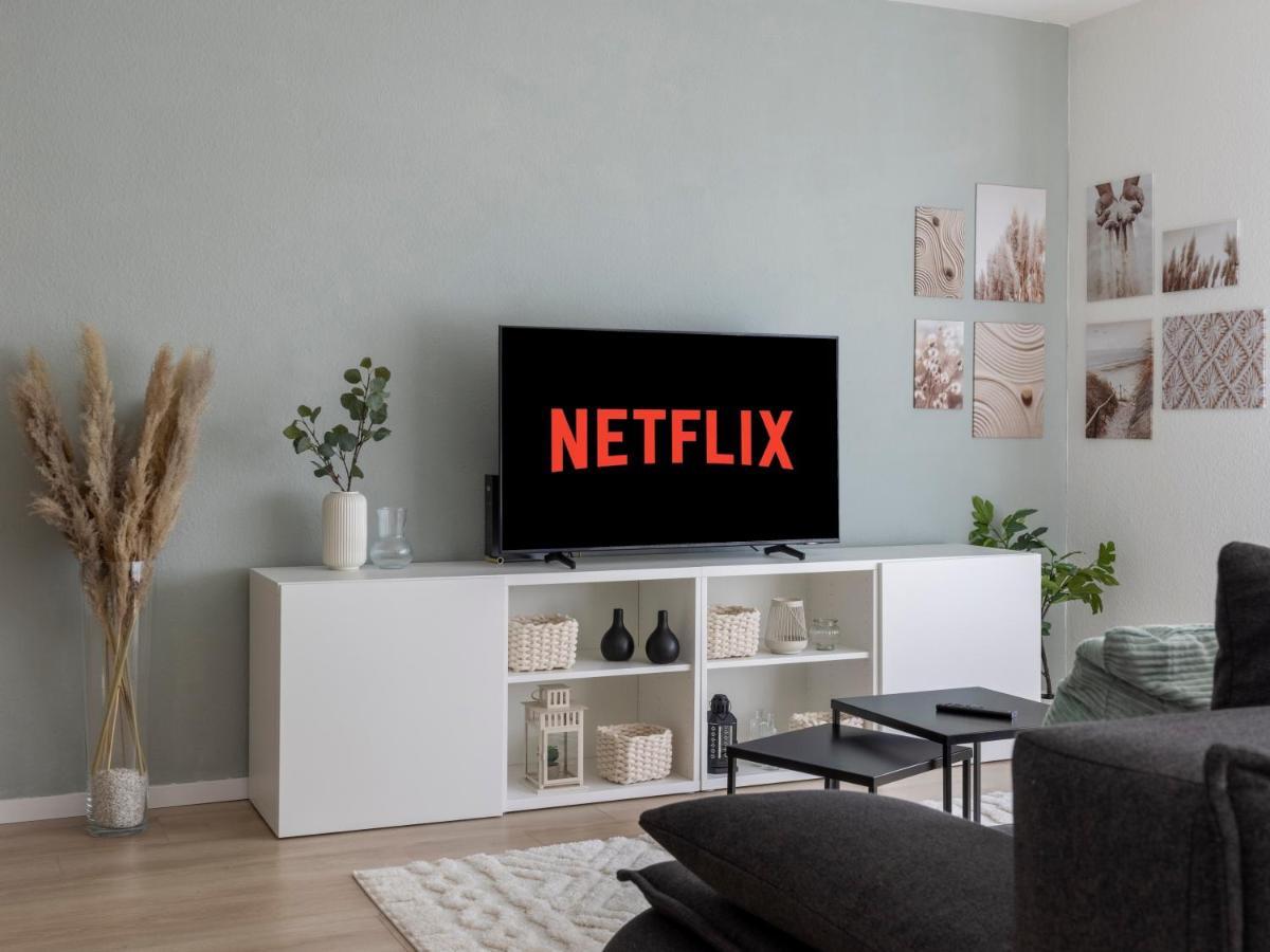 Ferienwohnung Arena In Der Naehe - Tiefgarage - Balkon - Kueche - Smart Tv Gelsenkirchen Exterior foto
