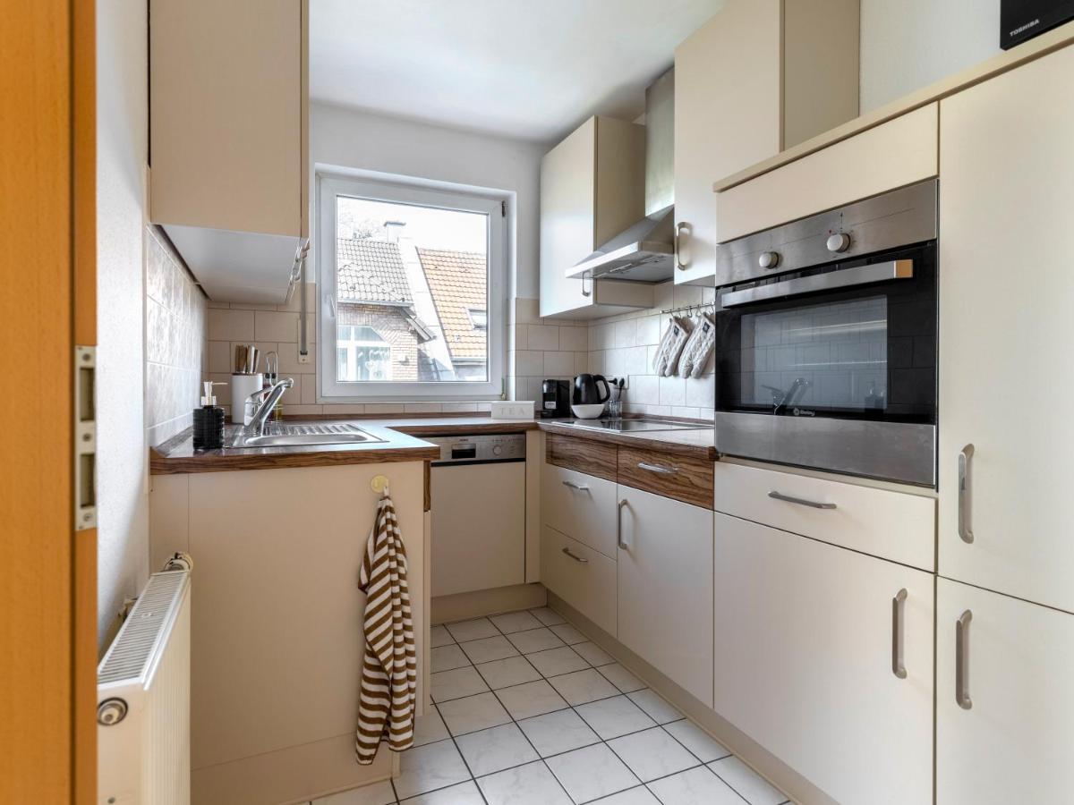 Ferienwohnung Arena In Der Naehe - Tiefgarage - Balkon - Kueche - Smart Tv Gelsenkirchen Exterior foto